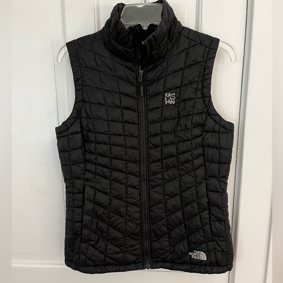 The North Face Thermoball Quilted Vest Black Womens Size Small Lightweigt - Picture 1 of 13